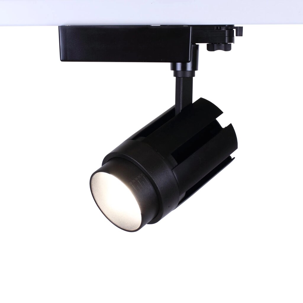 Светодиодный светильник трековый JH-GD001 4L 4L30 (30W, 220V, 15-60deg, warm white, черный корпус) DELCI от компании ФЕРОСВЕТ - фото 1