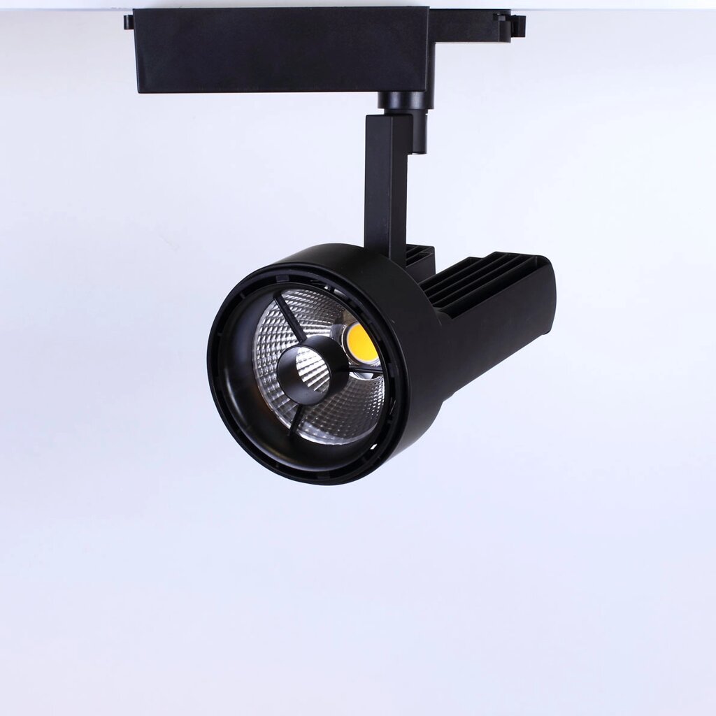 Светодиодный светильник трековый JH-GDD 2L PX66 (50W, 220V, black body, 30deg, warm white) DELCI от компании ФЕРОСВЕТ - фото 1
