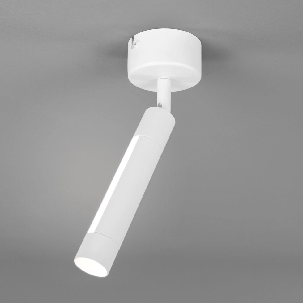 Светодиодный светильник в стиле минимализм 20084/1 LED белый от компании ФЕРОСВЕТ - фото 1