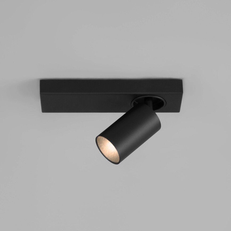 Светодиодный светильник в стиле минимализм 20139/1 LED черный от компании ФЕРОСВЕТ - фото 1