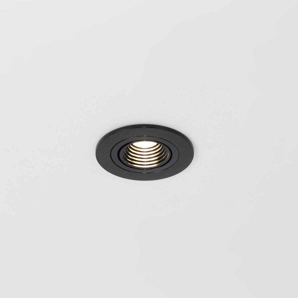 Светодиодный светильник встраиваемый 65 Series black housing BW202 (3W,220V, day white) DELCI от компании ФЕРОСВЕТ - фото 1