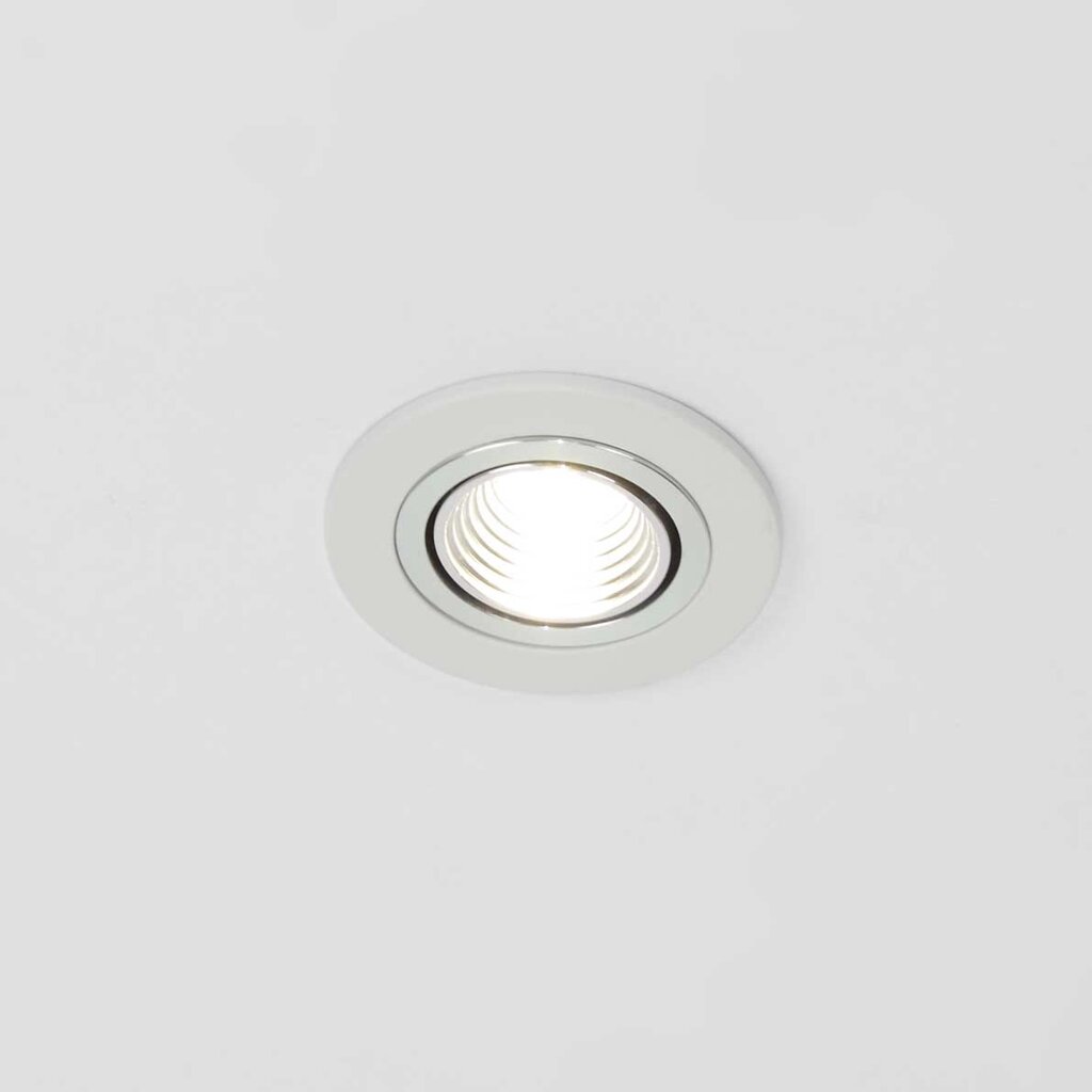 Светодиодный светильник встраиваемый 65 Series white housing BW102 (3W,220V, day white) DELCI от компании ФЕРОСВЕТ - фото 1