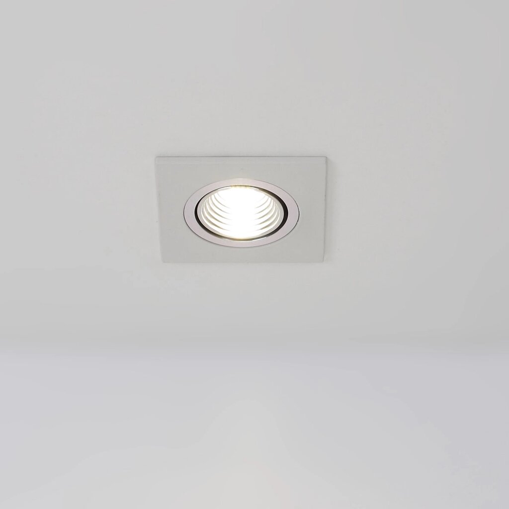 Светодиодный светильник встраиваемый 65 Series White Square (3W, Day White) DELCI от компании ФЕРОСВЕТ - фото 1
