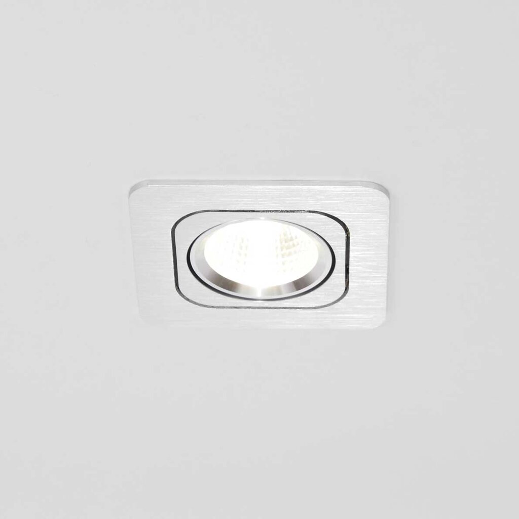 Светодиодный светильник встраиваемый 98.1 series silver housing BW104 (5W,220V, day white) DELCI от компании ФЕРОСВЕТ - фото 1