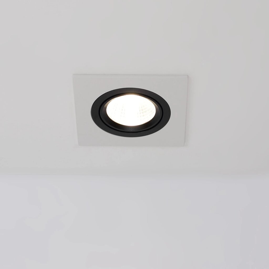 Светодиодный светильник встраиваемый 99-1 head Nest Series White Square (5W, Day White) DELCI от компании ФЕРОСВЕТ - фото 1