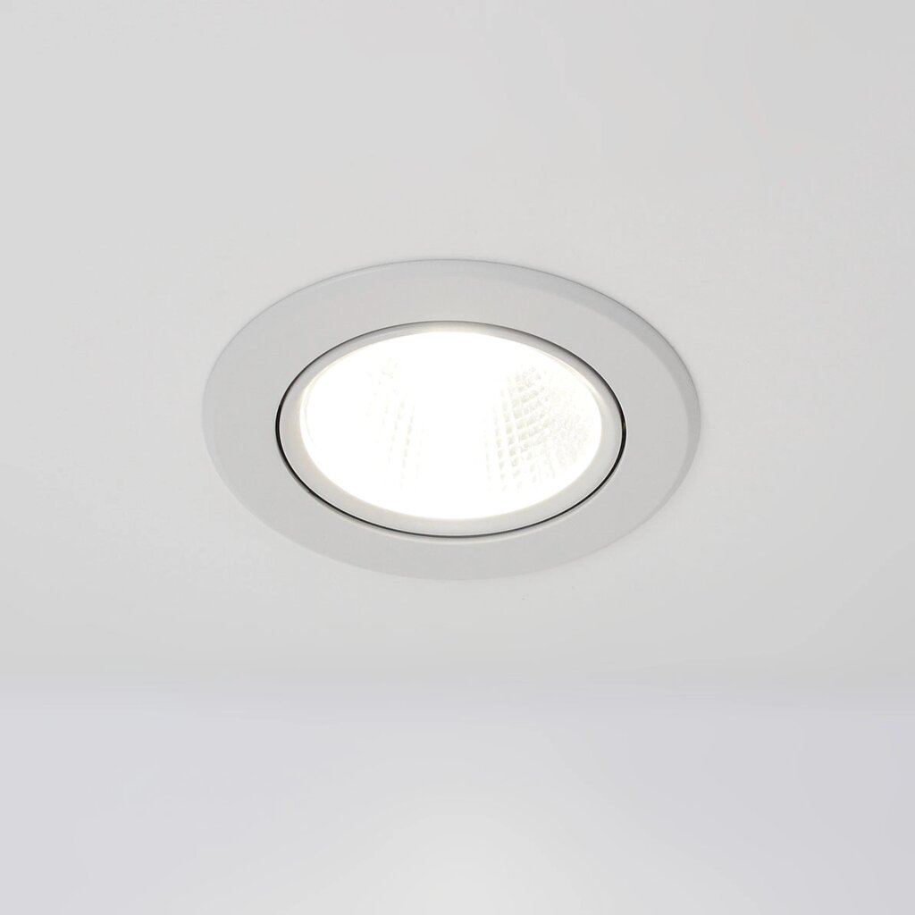 Светодиодный светильник встраиваемый А05 Nest Series White Round (10W, Day White) DELCI от компании ФЕРОСВЕТ - фото 1