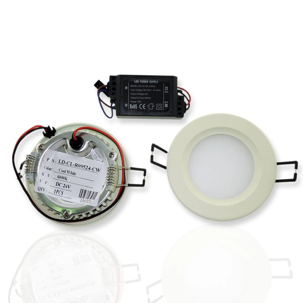 Светодиодный светильник встраиваемый IC-RW D95  (4,5W, White) DELCI от компании ФЕРОСВЕТ - фото 1