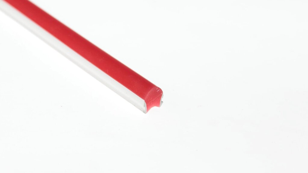 Светорассеивающий силиконовый профиль SK11 (9mm, red) DELCI от компании ФЕРОСВЕТ - фото 1