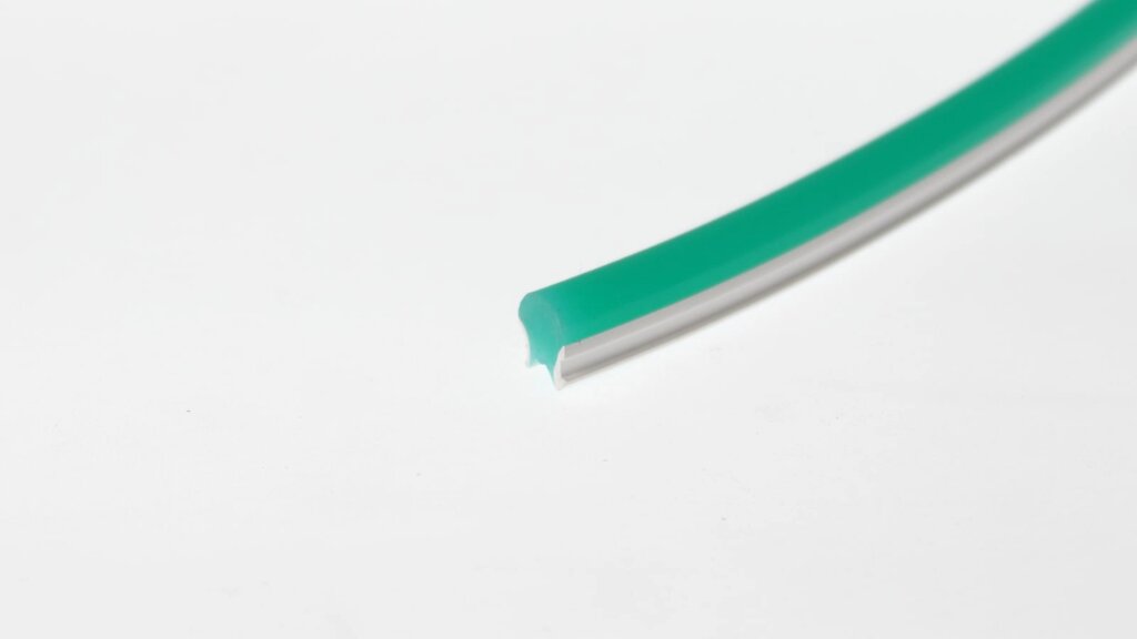 Светорассеивающий силиконовый профиль SK2 (7mm, green) DELCI от компании ФЕРОСВЕТ - фото 1
