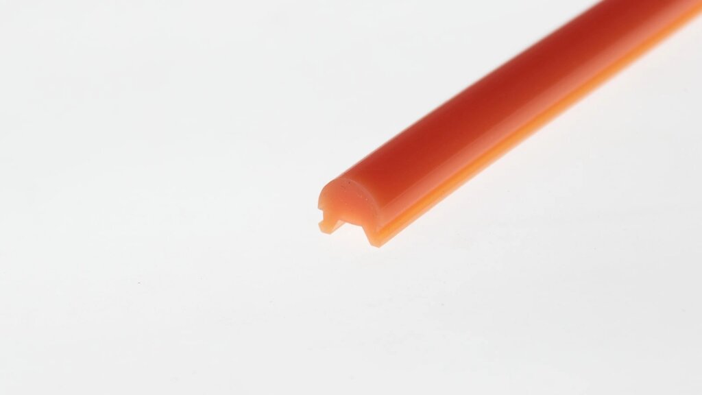 Светорассеивающий силиконовый профиль SK25 (12mm, orange) DELCI от компании ФЕРОСВЕТ - фото 1