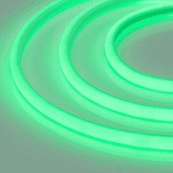 Термостойкая светодиодная лента зеленая для бани-сауны  LP SMD 2835, 180 Led, IP68, 24V, Standart (LED-ленты) 5 метров ##от компании## ФЕРОСВЕТ - ##фото## 1