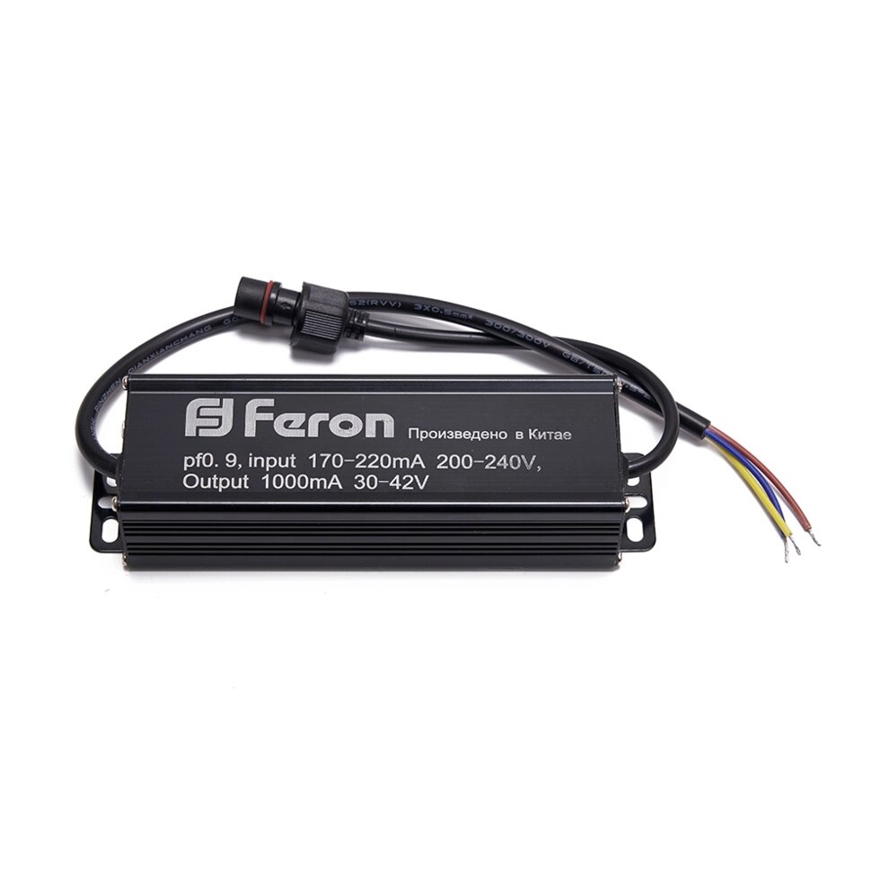 Трансформаторы для LED светильников FERON LB024 от компании ФЕРОСВЕТ - фото 1