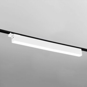 Трековый светодиодный светильник для трехфазного шинопровода X-Line белый матовый LTB55
