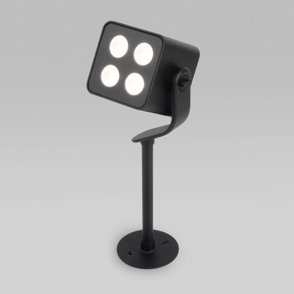 Уличный светодиодный светильник VISOR 35142/S черный от компании ФЕРОСВЕТ - фото 1