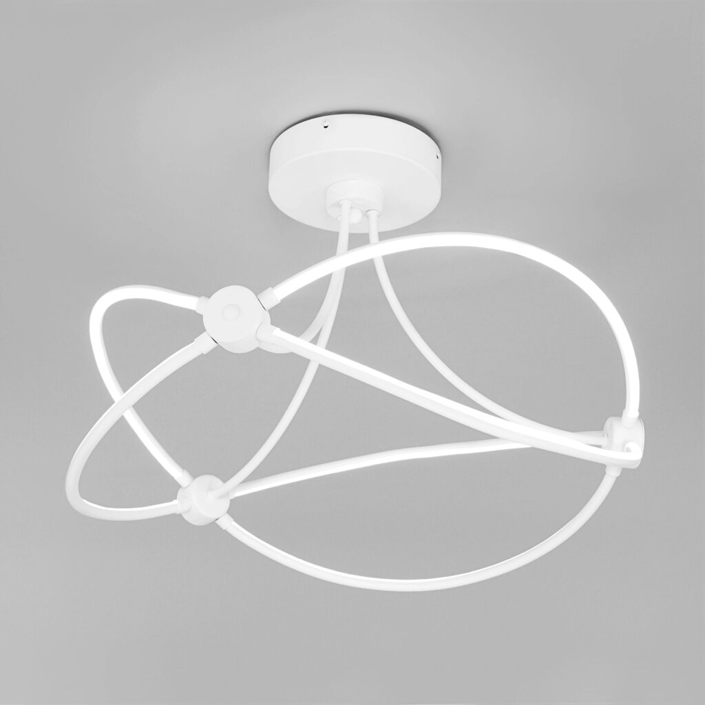 Умный потолочный светильник 90246/6 белый Smart от компании ФЕРОСВЕТ - фото 1