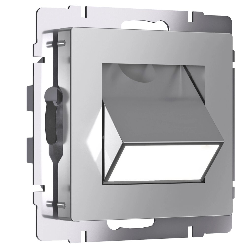 Встраиваемая LED подсветка Turn (серебряный) W1154706 от компании ФЕРОСВЕТ - фото 1