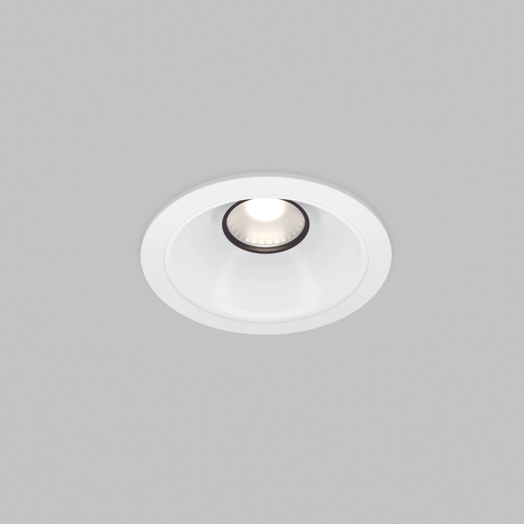 Встраиваемый светодиодный светильник 8W 4200K белый 25081/LED от компании ФЕРОСВЕТ - фото 1