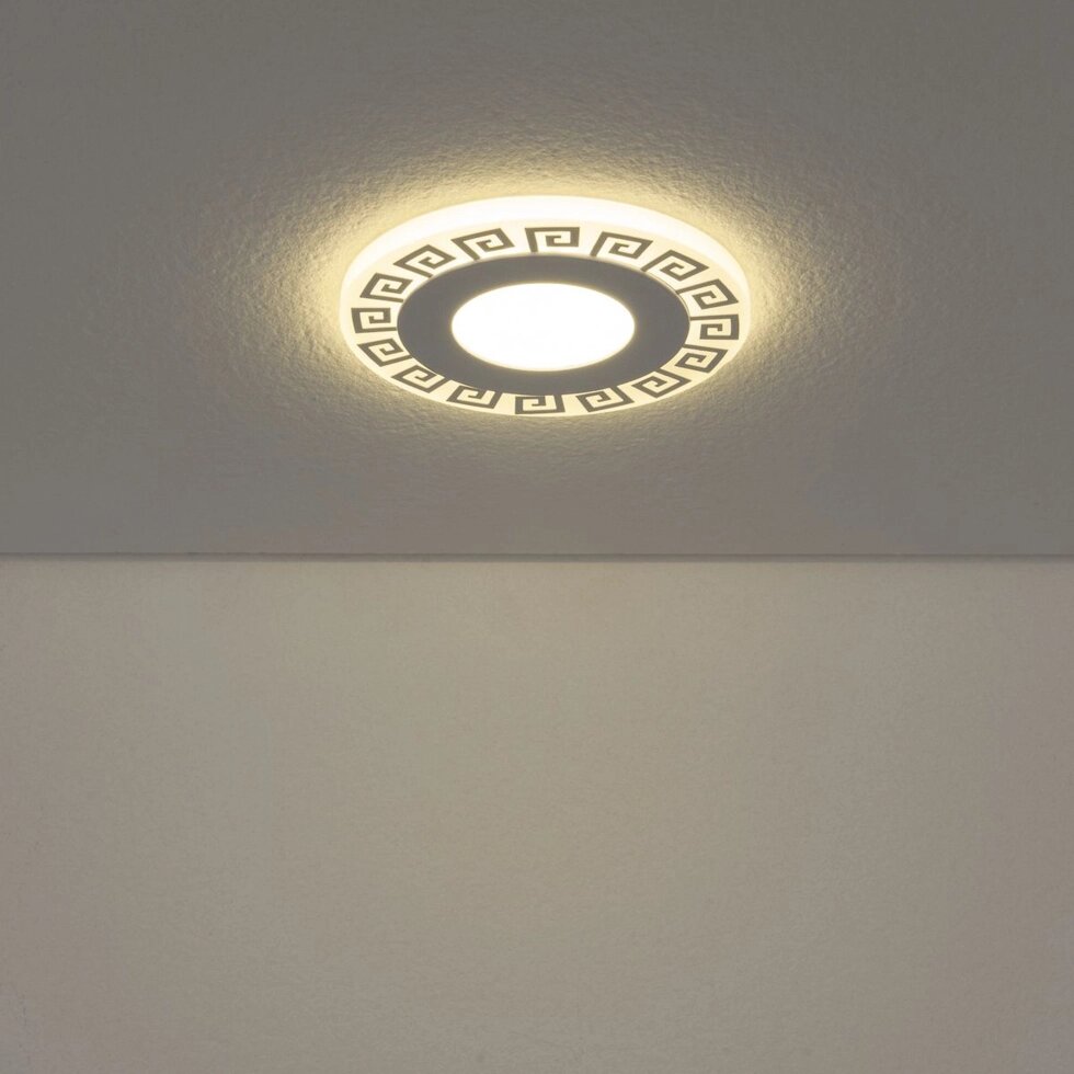 Встраиваемый светодиодный светильник DSS002 3+3W 4200K от компании ФЕРОСВЕТ - фото 1