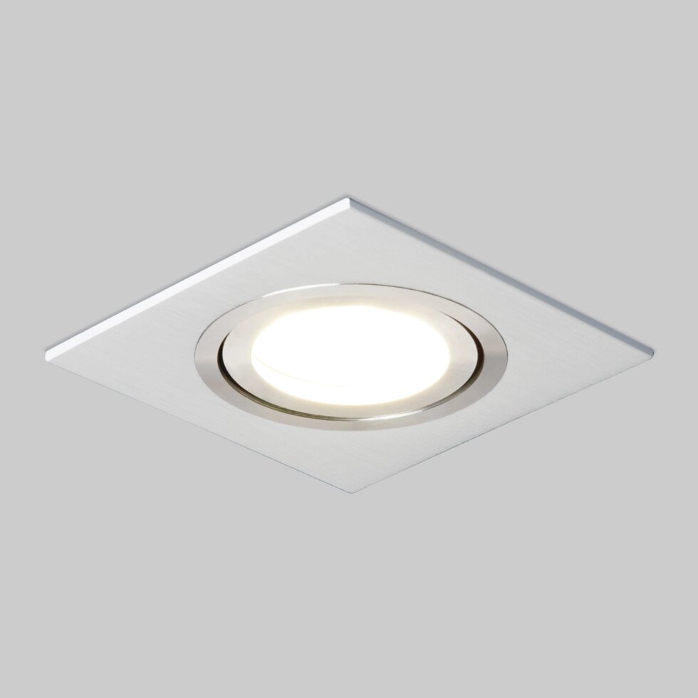 Встраиваемый точечный светильник 1051/1 WH белый от компании ФЕРОСВЕТ - фото 1