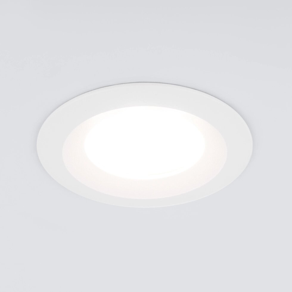 Встраиваемый точечный светильник 110 MR16 белый от компании ФЕРОСВЕТ - фото 1