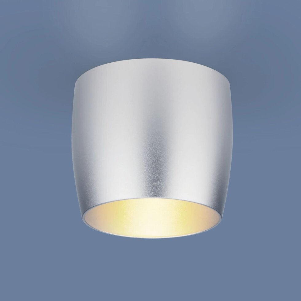 Встраиваемый точечный светильник 6074 MR16 SL серебро от компании ФЕРОСВЕТ - фото 1