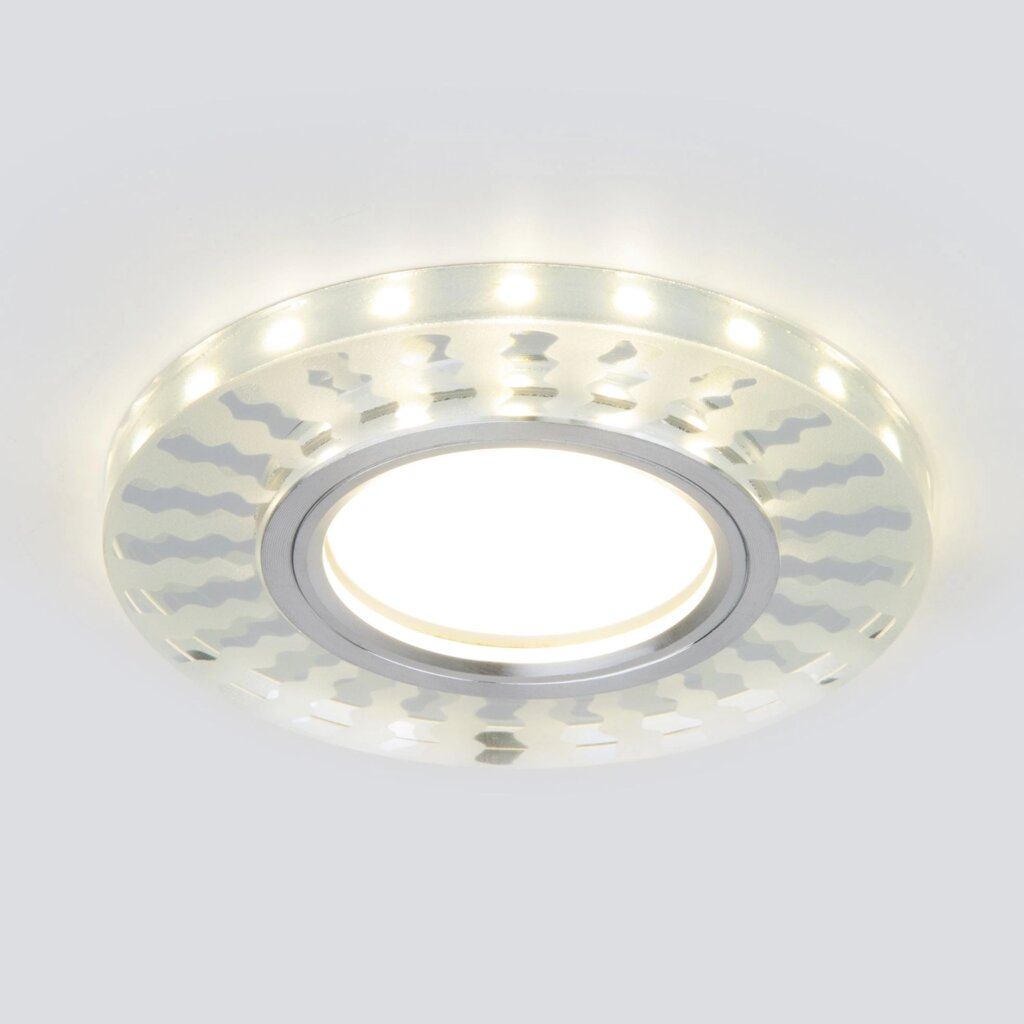 Встраиваемый точечный светильник с LED подсветкой 2248 MR16 от компании ФЕРОСВЕТ - фото 1
