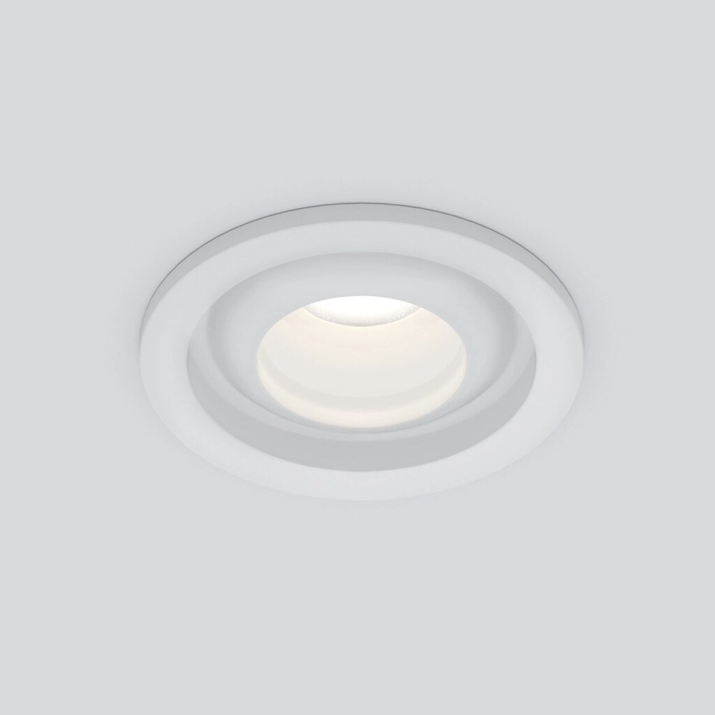 Встраиваемый точечный светодиодный светильник 25022/LED 5W 4200K WH белый от компании ФЕРОСВЕТ - фото 1