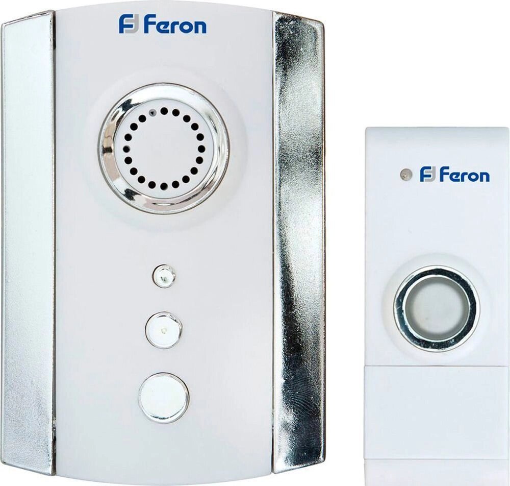Звонок дверной беспроводной FERON E-368 от компании ФЕРОСВЕТ - фото 1