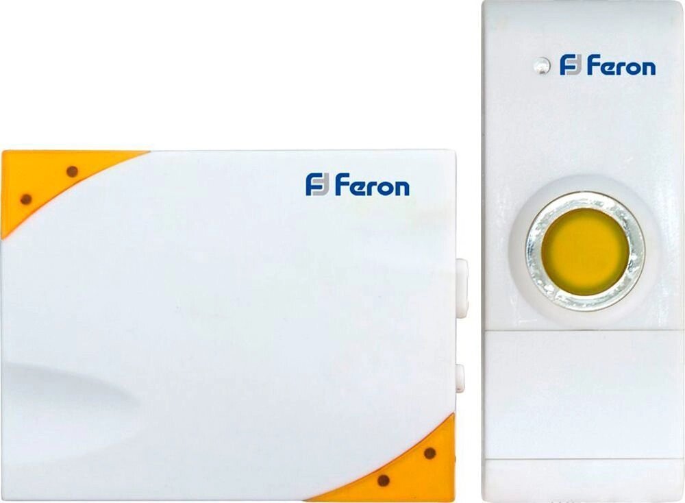 Звонок дверной беспроводной FERON E-369 от компании ФЕРОСВЕТ - фото 1