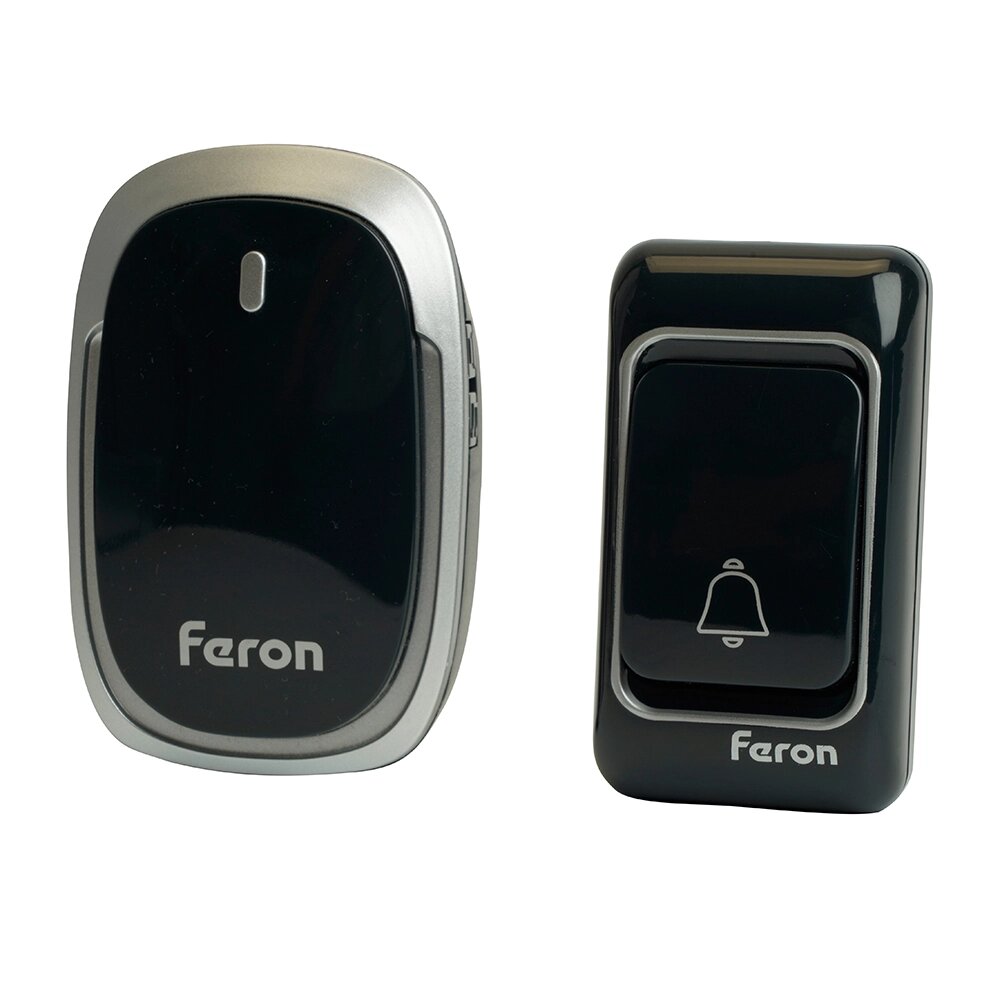 Звонок дверной беспроводной FERON E-383 от компании ФЕРОСВЕТ - фото 1
