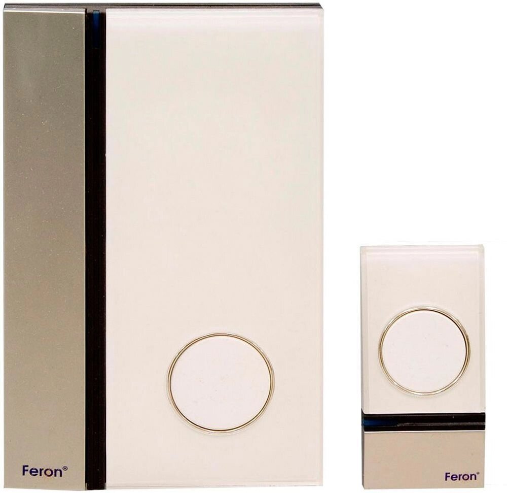 Звонок дверной беспроводной FERON W-628 от компании ФЕРОСВЕТ - фото 1