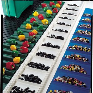 Конвейерная лента ПВХ пищевая 2M12 U0-V15 ST W