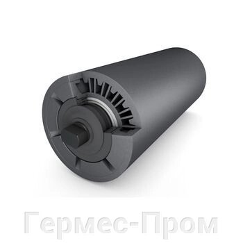 Полимерный пластиковый конвейерный ролик HDPE и СВМПЭ GP-102x1400 мм от компании Гермес-Пром - фото 1