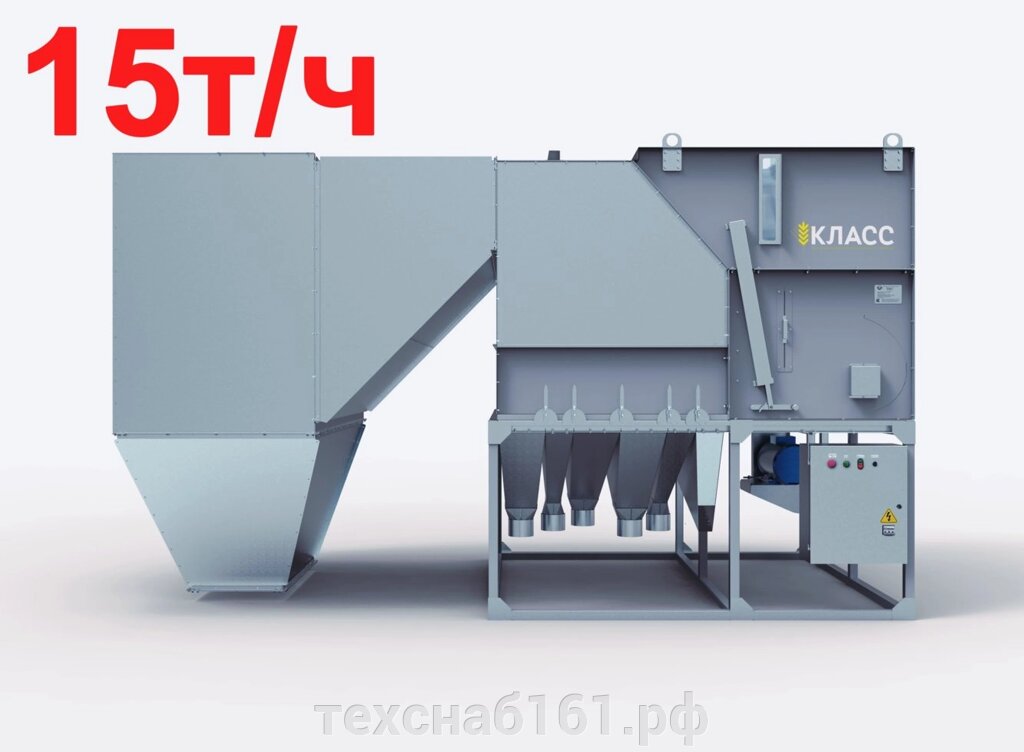 Стационарная Аэродинамическая Зерноочистительная машина Класс 15МС5 - фото