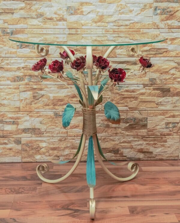 Журнальный столик с красными розами  С113 TIK от компании Brisk Light - фото 1
