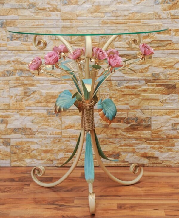 Журнальный столик с розовыми розами  С 113 TIR от компании Brisk Light - фото 1