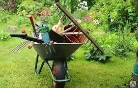 Лопата садов с закругл лезвием, 195х1250 мм
