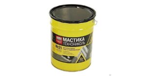 Мастика кровельная Технониколь №21 Техномаст ведро 20 кг 224517