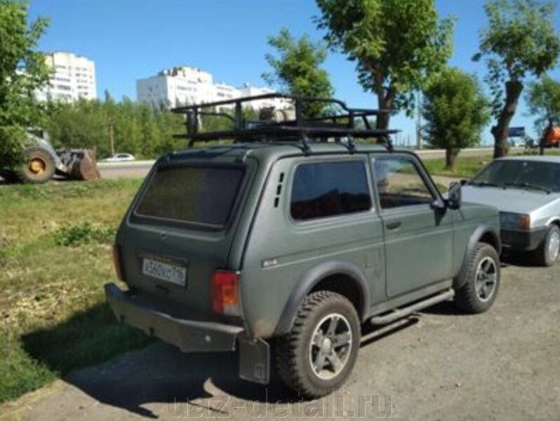 Багажник "Люкс" на НИВУ (6 опор) труба ф 25 от компании УАЗ Детали - магазин запчастей и тюнинга на УАЗ - фото 1