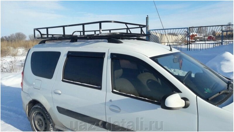 Багажник на Ларгус ЭКСПЕДИЦИЯ (без сетки) от компании УАЗ Детали - магазин запчастей и тюнинга на УАЗ - фото 1