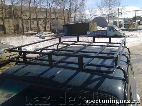 Багажник на НИВУ 2131 Корзинка 6 опор 2 м от компании УАЗ Детали - магазин запчастей и тюнинга на УАЗ - фото 1
