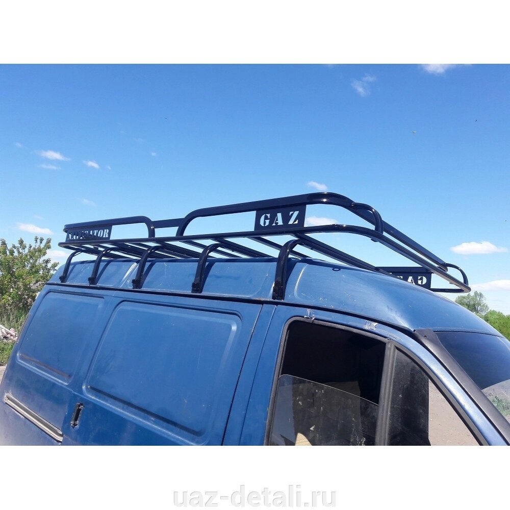 Багажник "Навигатор" на Газель (10 опор) от компании УАЗ Детали - магазин запчастей и тюнинга на УАЗ - фото 1