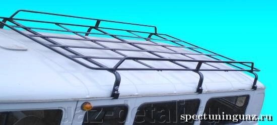 Багажник "Стандарт" УАЗ 452, Буханка (6 опор 2.5м) от компании УАЗ Детали - магазин запчастей и тюнинга на УАЗ - фото 1