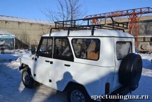 Багажник УАЗ-469 Турист 6 опор 1.85м