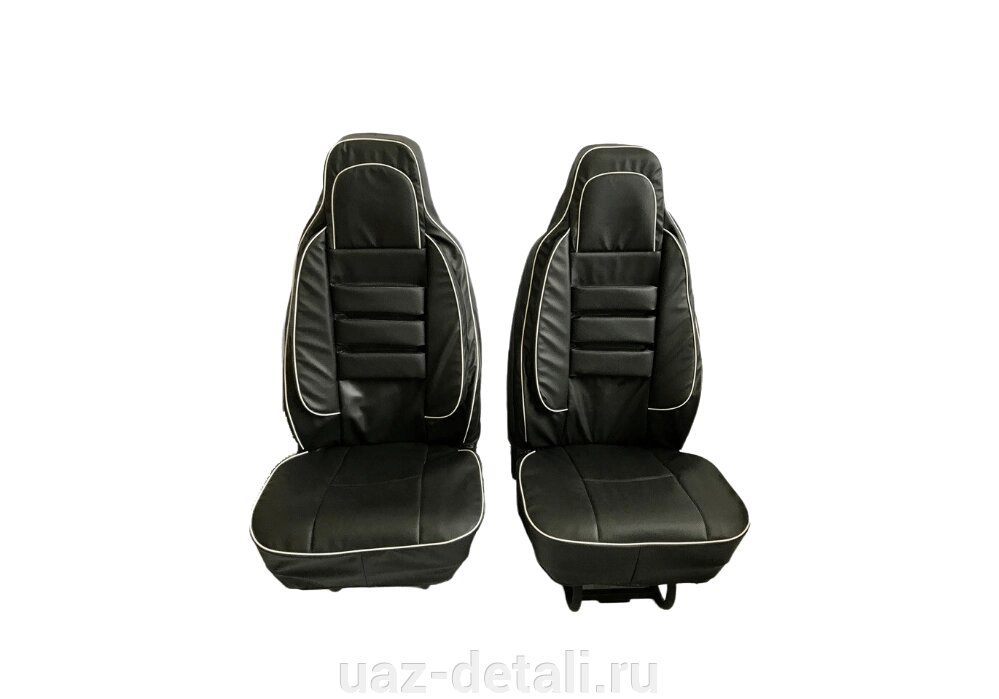 Чехлы сидений УАЗ 452 2 места (объемные) винил/кожа, поролон от компании УАЗ Детали - магазин запчастей и тюнинга на УАЗ - фото 1
