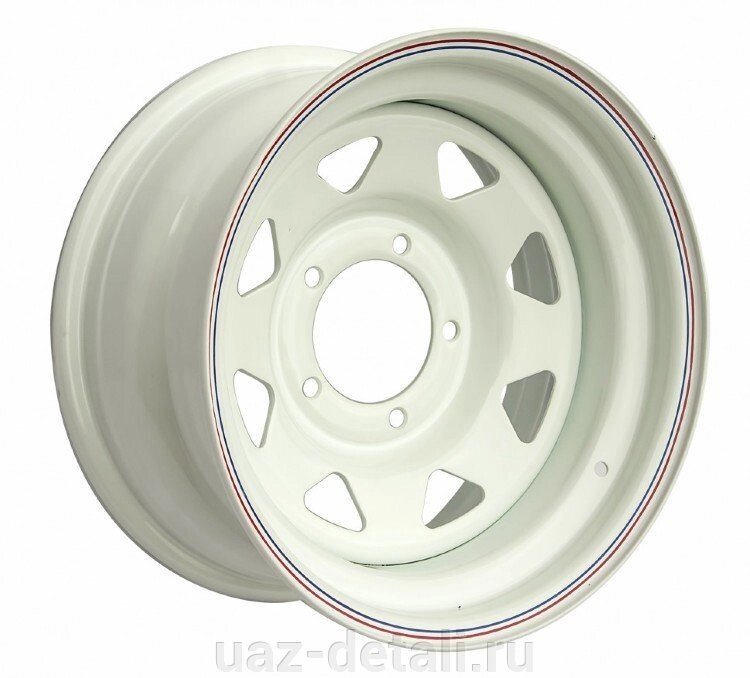 Диск колесны 1680-53910 WH -25 (белый) OFF-ROAD Wheels от компании УАЗ Детали - магазин запчастей и тюнинга на УАЗ - фото 1