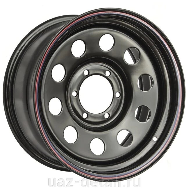 Диск колесный 1580-53910 BL -19 A08 (черный) OFF-ROAD Wheels от компании УАЗ Детали - магазин запчастей и тюнинга на УАЗ - фото 1