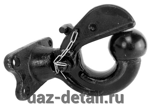 Прицепное устройство (фаркоп) Уникар для УАЗ 469, 452 Буханка универсальное (шар+крюк)