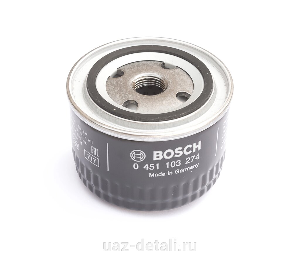 Фильтр масляный УАЗ УМЗ-421,4178,4218 BOSCH от компании УАЗ Детали - магазин запчастей и тюнинга на УАЗ - фото 1