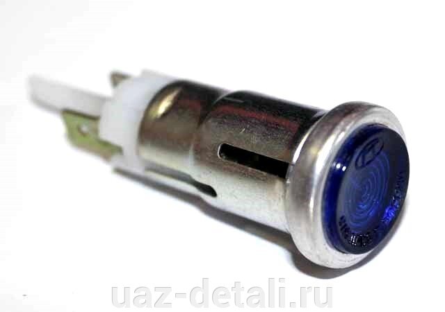 Глазок панели приборов старого образца (122.3803) синий от компании УАЗ Детали - магазин запчастей и тюнинга на УАЗ - фото 1